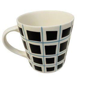 Starbucks Collectible Coffee Mug Cup Blue White 2004